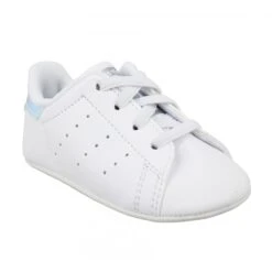 ADIDAS Stan Smith Crib Primegreen Enfant Blanc Argent