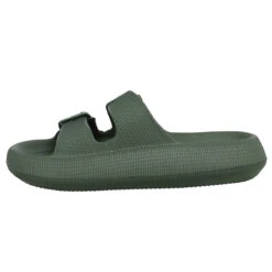 ARMISTICE Move Slide Caoutchouc Femme Kaki -Magasin De Chaussures De Mode armistice move slide caoutchouc femme kaki 4