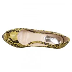 ATELIER MERCADAL 7020 Python Femme Jaune -Magasin De Chaussures De Mode atelier mercadal 7020 python femme jaune 5