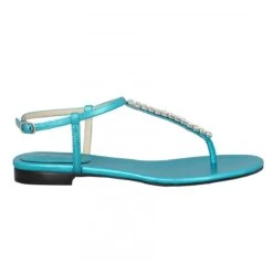 ATELIER MERCADAL Elisa Cuir Femme Azur -Magasin De Chaussures De Mode atelier mercadal elisa cuir femme azur 2