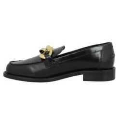 ATELIER MERCADAL Yale Chaine Cuir Femme Noir -Magasin De Chaussures De Mode atelier mercadal yale chaine cuir femme noir 4