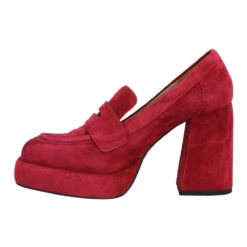 BIBI LOU 543 Velours Femme Rouge -Magasin De Chaussures De Mode bibi lou 543 velours femme rouge 4