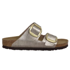 BIRKENSTOCK Arizona Big Buckle Birko Flor Femme Graceful Taupe -Magasin De Chaussures De Mode birkenstock arizona big buckle birko flor femme graceful taupe 2