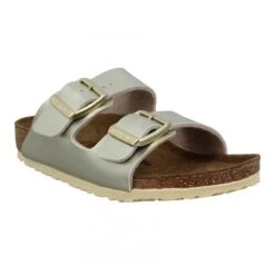 BIRKENSTOCK Arizona Birko Flor Enfant Gold