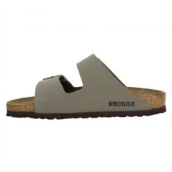 BIRKENSTOCK Arizona Birko Flor Nubuck Femme Stone -Magasin De Chaussures De Mode birkenstock arizona birko flor nubuck femme stone 4