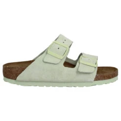 BIRKENSTOCK Arizona Leve Suede Femme Faded Lime -Magasin De Chaussures De Mode birkenstock arizona leve suede femme faded lime 2