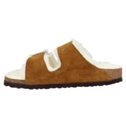 BIRKENSTOCK Arizona Shearling Narrow Fit Suede Homme Mink 12 BIRKENSTOCK Arizona Shearling Narrow Fit Suede Homme Mink -Magasin De Chaussures De Mode birkenstock arizona shearling narrow fit suede homme mink 4