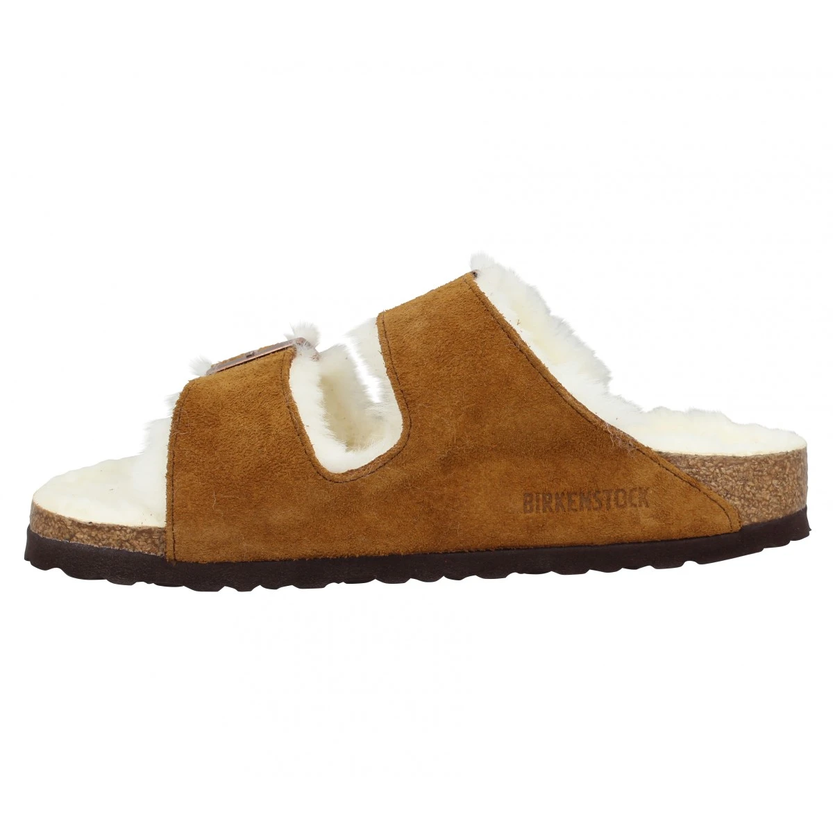 BIRKENSTOCK Arizona Shearling Narrow Fit Suede Homme Mink 6 BIRKENSTOCK Arizona Shearling Narrow Fit Suede Homme Mink â Image 4