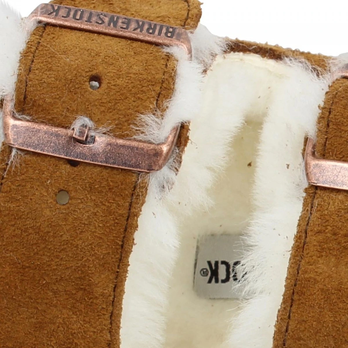BIRKENSTOCK Arizona Shearling Narrow Fit Suede Homme Mink 9 BIRKENSTOCK Arizona Shearling Narrow Fit Suede Homme Mink â Image 7