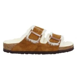 BIRKENSTOCK Arizona Shearling Suede Femme Mink -Magasin De Chaussures De Mode birkenstock arizona shearling suede femme mink 2