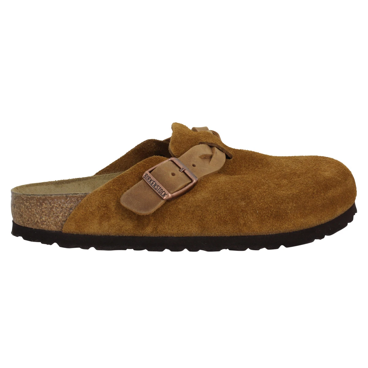 BIRKENSTOCK Boston Braided Suede Femme Mink 4 BIRKENSTOCK Boston Braided Suede Femme Mink – Image 2