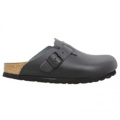 BIRKENSTOCK Boston Cuir Homme Noir -Magasin De Chaussures De Mode birkenstock boston cuir homme noir 2