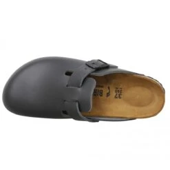 BIRKENSTOCK Boston Cuir Homme Noir -Magasin De Chaussures De Mode birkenstock boston cuir homme noir 5