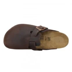 BIRKENSTOCK Boston Cuir Oiled Homme Habana -Magasin De Chaussures De Mode birkenstock boston cuir oiled homme habana 5