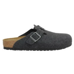 BIRKENSTOCK Boston Feutre De Laine Homme Anthracite -Magasin De Chaussures De Mode birkenstock boston feutre de laine homme anthracite 2