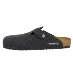 BIRKENSTOCK Boston Feutre De Laine Homme Anthracite -Magasin De Chaussures De Mode birkenstock boston feutre de laine homme anthracite 4