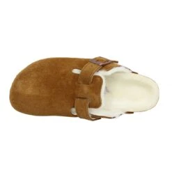 BIRKENSTOCK Boston Narrow Fit Shearling Suede Femme Mink -Magasin De Chaussures De Mode birkenstock boston narrow fit shearling suede femme mink 5