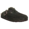 BIRKENSTOCK Boston Narrow Fit Shearling Suede Femme Mocca -Magasin De Chaussures De Mode birkenstock boston narrow fit shearling suede femme mocca 1