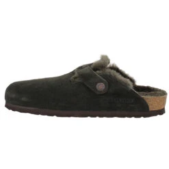 BIRKENSTOCK Boston Narrow Fit Shearling Suede Femme Mocca -Magasin De Chaussures De Mode birkenstock boston narrow fit shearling suede femme mocca 4