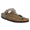 BIRKENSTOCK Gizeh Birko Flor Femme Graceful Taupe -Magasin De Chaussures De Mode birkenstock gizeh birko flor femme graceful taupe 1