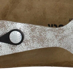 BIRKENSTOCK Gizeh Washed Metallic Femme Silver -Magasin De Chaussures De Mode birkenstock gizeh washed metallic femme silver 7