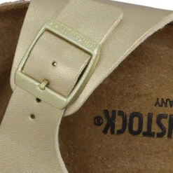 BIRKENSTOCK Madrid Birko Flor Femme Gold Gold -Magasin De Chaussures De Mode birkenstock madrid birko flor femme gold gold 7