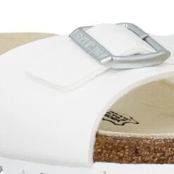 BIRKENSTOCK Madrid Birko Flor Femme Blanc -Magasin De Chaussures De Mode birkenstock madrid femme blanc 7 4