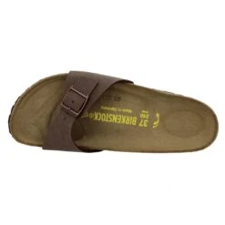 BIRKENSTOCK Madrid Birko Flor Nubuck Homme Marron -Magasin De Chaussures De Mode birkenstock madrid flor nubuck homme mocca 5 1