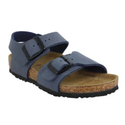 BIRKENSTOCK New York Birko Flor Enfant Navy