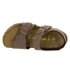 BIRKENSTOCK New York Birko Flor Nubuck Enfant Mocca -Magasin De Chaussures De Mode birkenstock new york birko flor nubuck enfant mocca 5