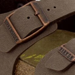 BIRKENSTOCK New York Birko Flor Nubuck Enfant Mocca -Magasin De Chaussures De Mode birkenstock new york birko flor nubuck enfant mocca 7