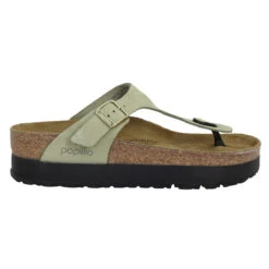 BIRKENSTOCK PAPILLIO Gizeh Platform Birko Flor Femme Eucalyptus 10 BIRKENSTOCK PAPILLIO Gizeh Platform Birko Flor Femme Eucalyptus -Magasin De Chaussures De Mode birkenstock papillio gizeh platform birko flor femme eucalyptus 2