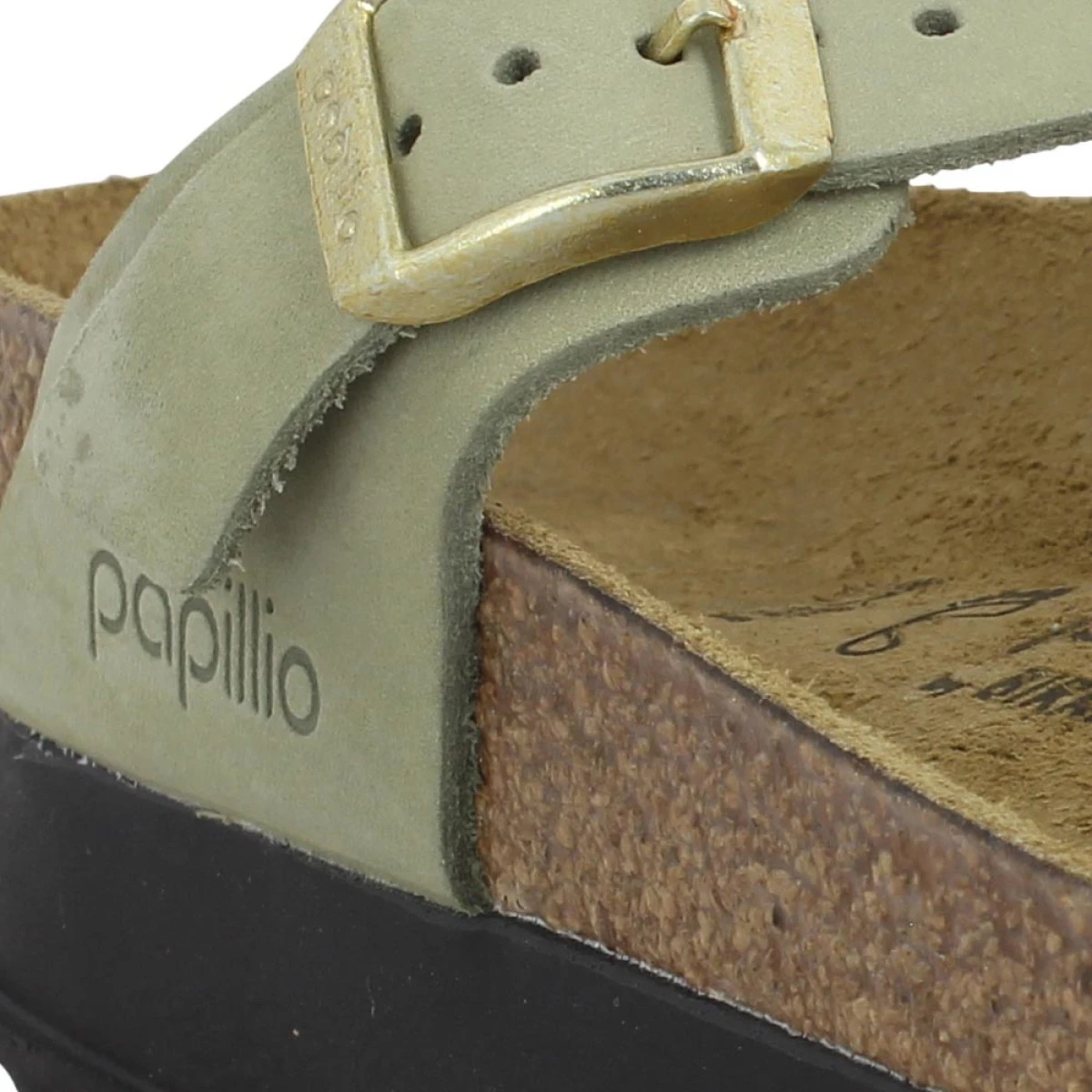 BIRKENSTOCK PAPILLIO Gizeh Platform Birko Flor Femme Eucalyptus 9 BIRKENSTOCK PAPILLIO Gizeh Platform Birko Flor Femme Eucalyptus â Image 7