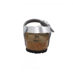 BIRKENSTOCK Rio Birko Flor Metallic Enfant Argent -Magasin De Chaussures De Mode birkenstock rio birko flor metallic enfant argent 3