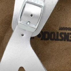 BIRKENSTOCK Rio Birko Flor Metallic Enfant Argent -Magasin De Chaussures De Mode birkenstock rio birko flor metallic enfant argent 7