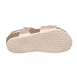 BIRKENSTOCK Rio Birko Flor Metallic Enfant Copper -Magasin De Chaussures De Mode birkenstock rio birko flor metallic enfant copper 6