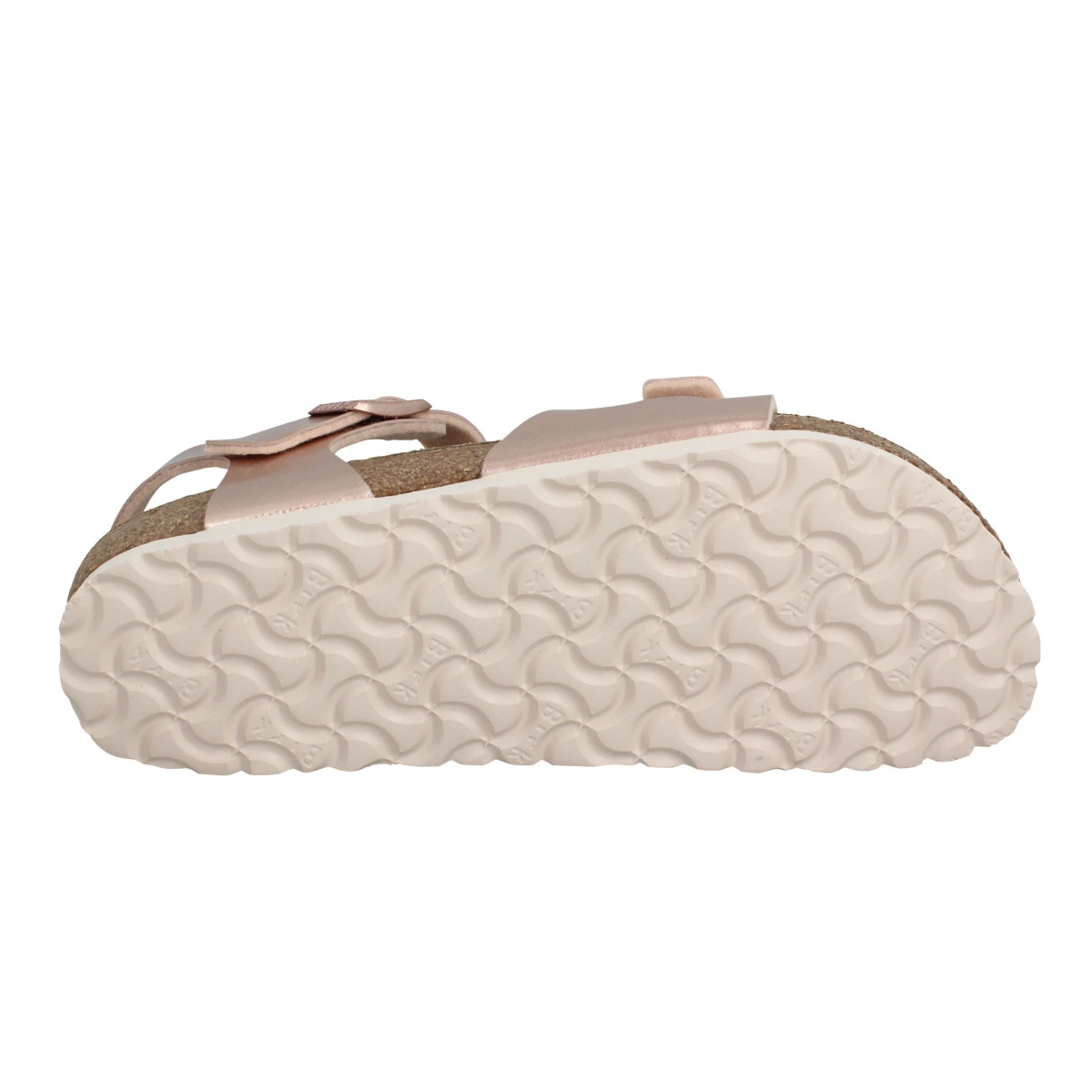 BIRKENSTOCK Rio Birko Flor Metallic Enfant Cuivre 8 BIRKENSTOCK Rio Birko Flor Metallic Enfant Cuivre – Image 6
