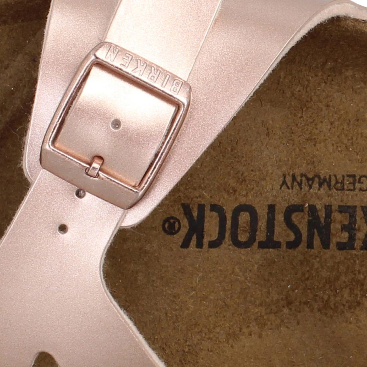 BIRKENSTOCK Rio Birko Flor Metallic Enfant Cuivre 9 BIRKENSTOCK Rio Birko Flor Metallic Enfant Cuivre – Image 7