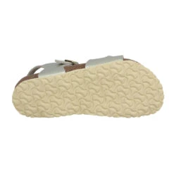 BIRKENSTOCK Rio Birko Flor Metallic Enfant Electric Gold Or -Magasin De Chaussures De Mode birkenstock rio birko flor metallic enfant electric gold or 6