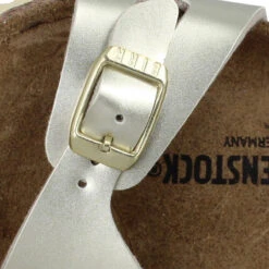 BIRKENSTOCK Rio Birko Flor Metallic Enfant Electric Gold Or -Magasin De Chaussures De Mode birkenstock rio birko flor metallic enfant electric gold or 7