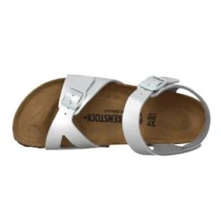 BIRKENSTOCK Rio Birko Flor Metallic Enfant Silver -Magasin De Chaussures De Mode birkenstock rio birko flor metallic enfant silver 5