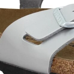 BIRKENSTOCK Rio Birko Flor Metallic Enfant Silver -Magasin De Chaussures De Mode birkenstock rio birko flor metallic enfant silver 7