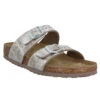BIRKENSTOCK Sydney Washed Metallic Femme Silver -Magasin De Chaussures De Mode birkenstock sydney washed metallic femme silver 1