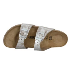 BIRKENSTOCK Sydney Washed Metallic Femme Silver -Magasin De Chaussures De Mode birkenstock sydney washed metallic femme silver 5