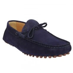 BOBBIES Ayrton Suede Homme Marine