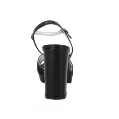 CAREL Plisse Cuir Femme Noir -Magasin De Chaussures De Mode carel plisse cuir femme noir 3