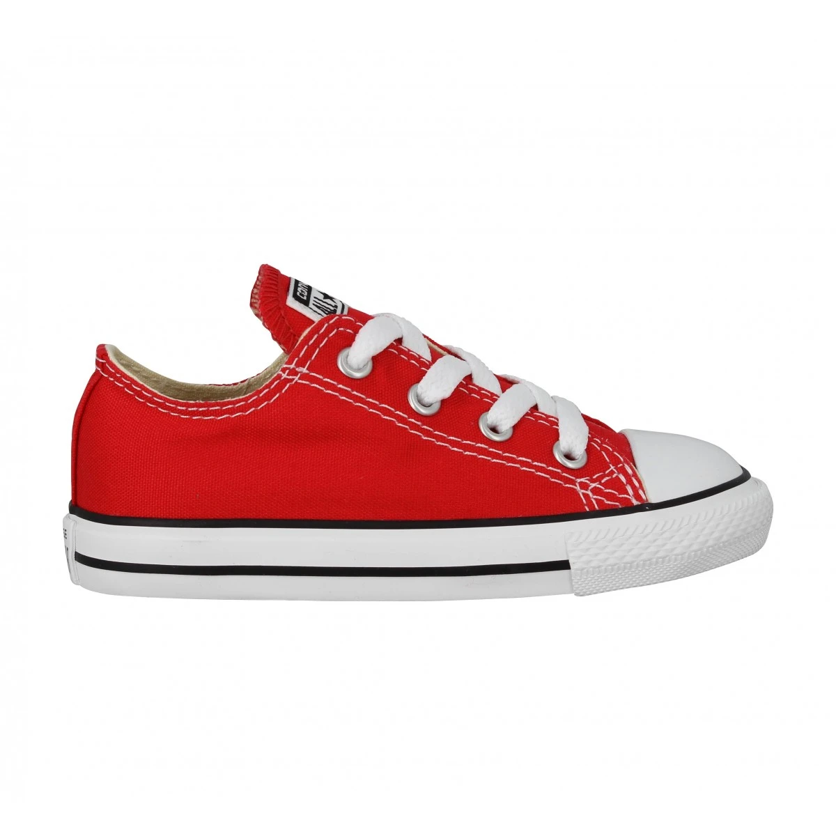 CONVERSE Chuck Taylor All Star Toile Enfant Rouge 4 CONVERSE Chuck Taylor All Star Toile Enfant Rouge – Image 2