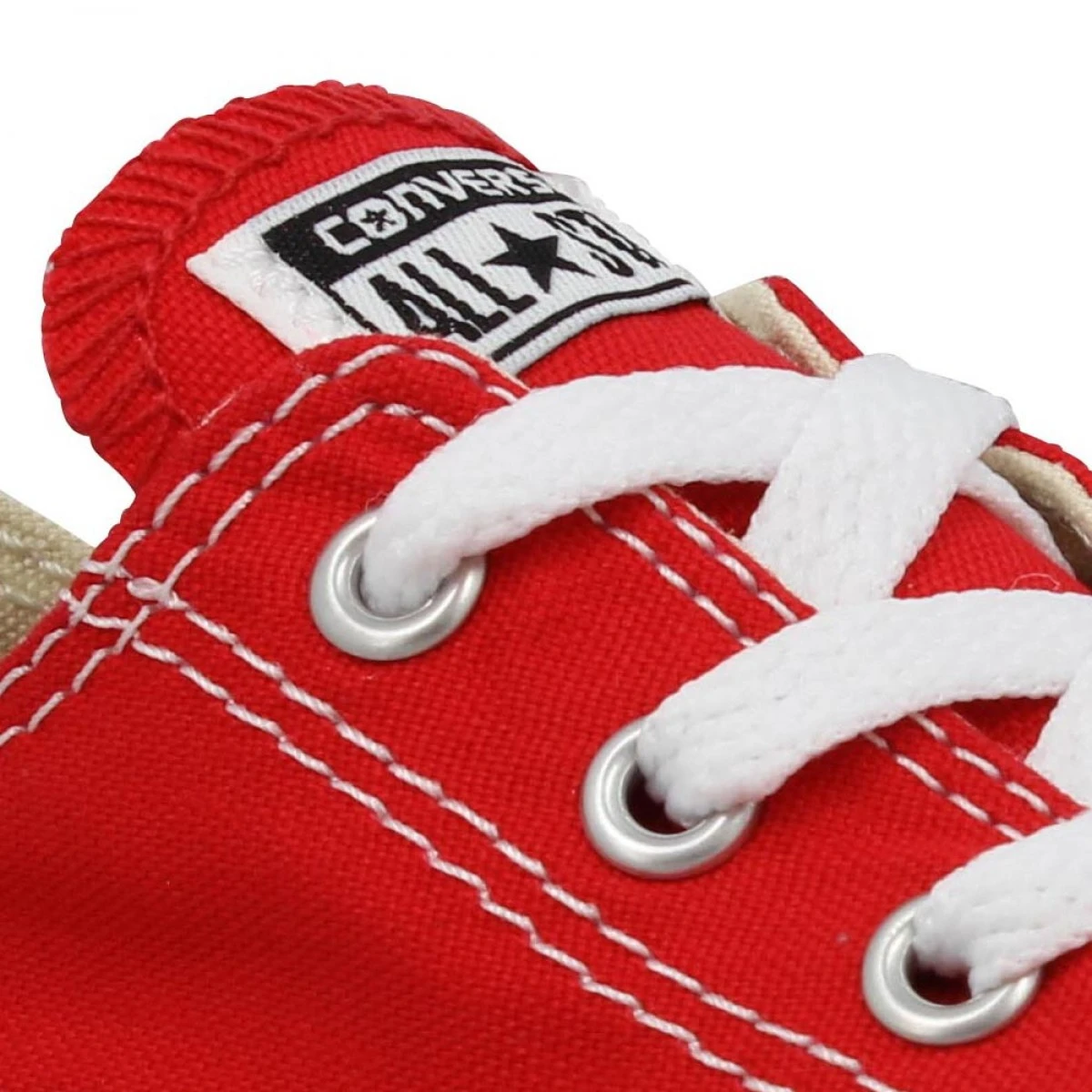 CONVERSE Chuck Taylor All Star Toile Enfant Rouge 9 CONVERSE Chuck Taylor All Star Toile Enfant Rouge – Image 7