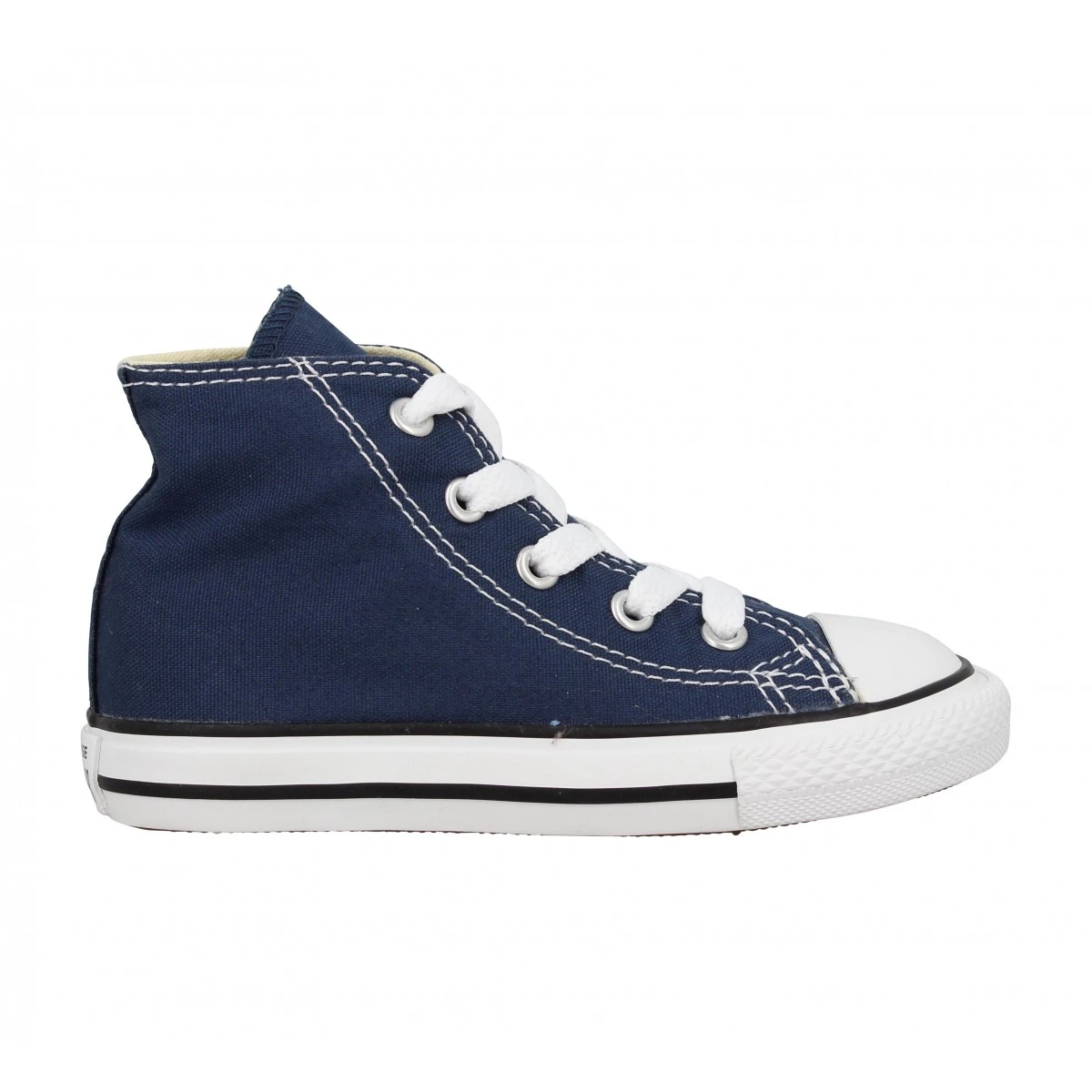 CONVERSE Chuck Taylor All Star Hi Toile Enfant Marine 4 CONVERSE Chuck Taylor All Star Hi Toile Enfant Marine – Image 2
