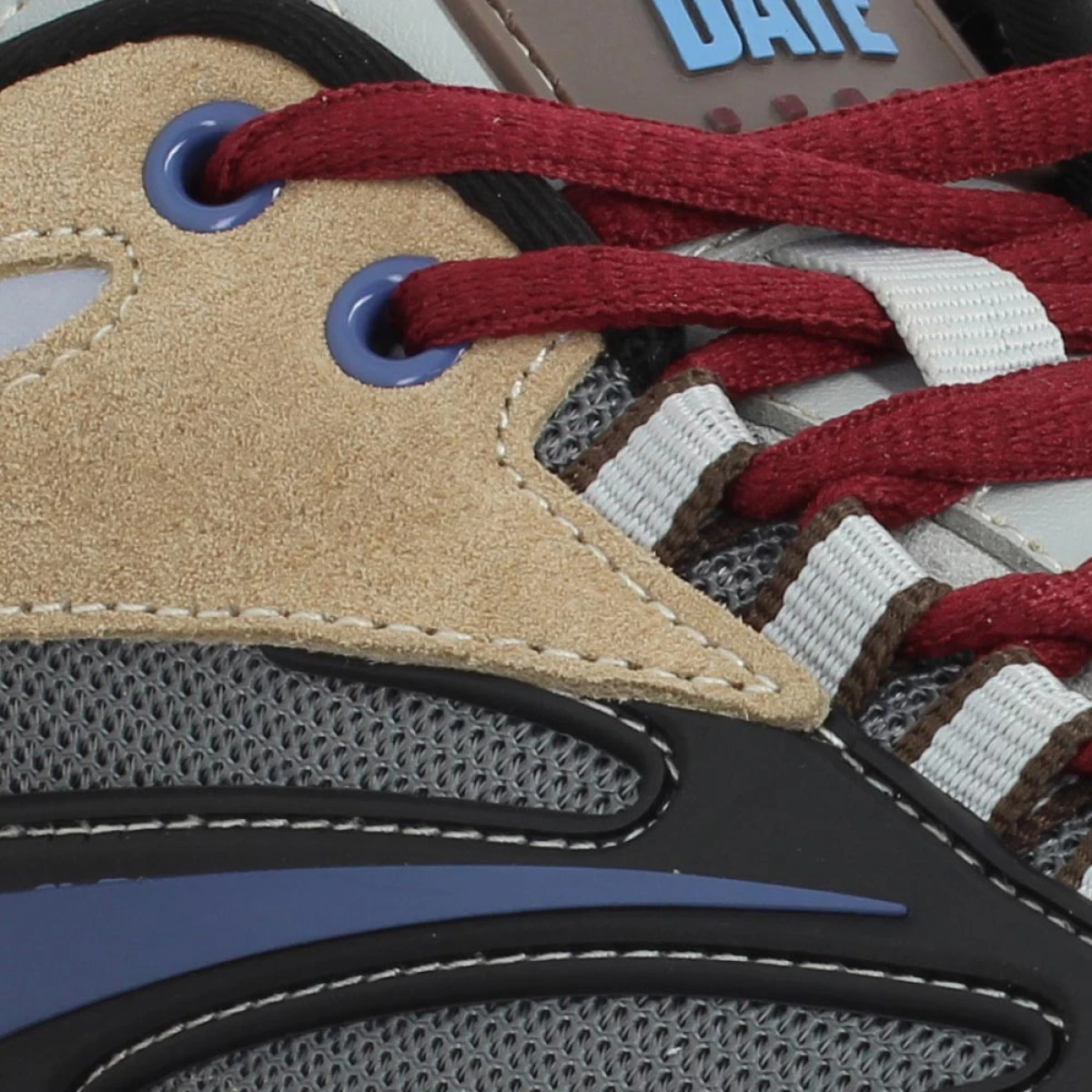 D.A.T.E. DATE SNEAKERS SN 23 Collection Velours Toile Homme Gray 9 D.A.T.E. DATE SNEAKERS SN 23 Collection Velours Toile Homme Gray â Image 7